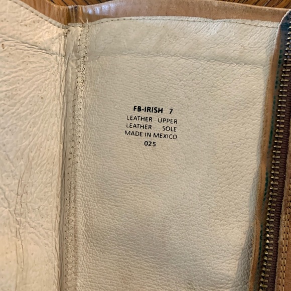 Freebird by Steven Irish leather Boots Distressed harness Western $295 Size 7 - Picture 8 of 10